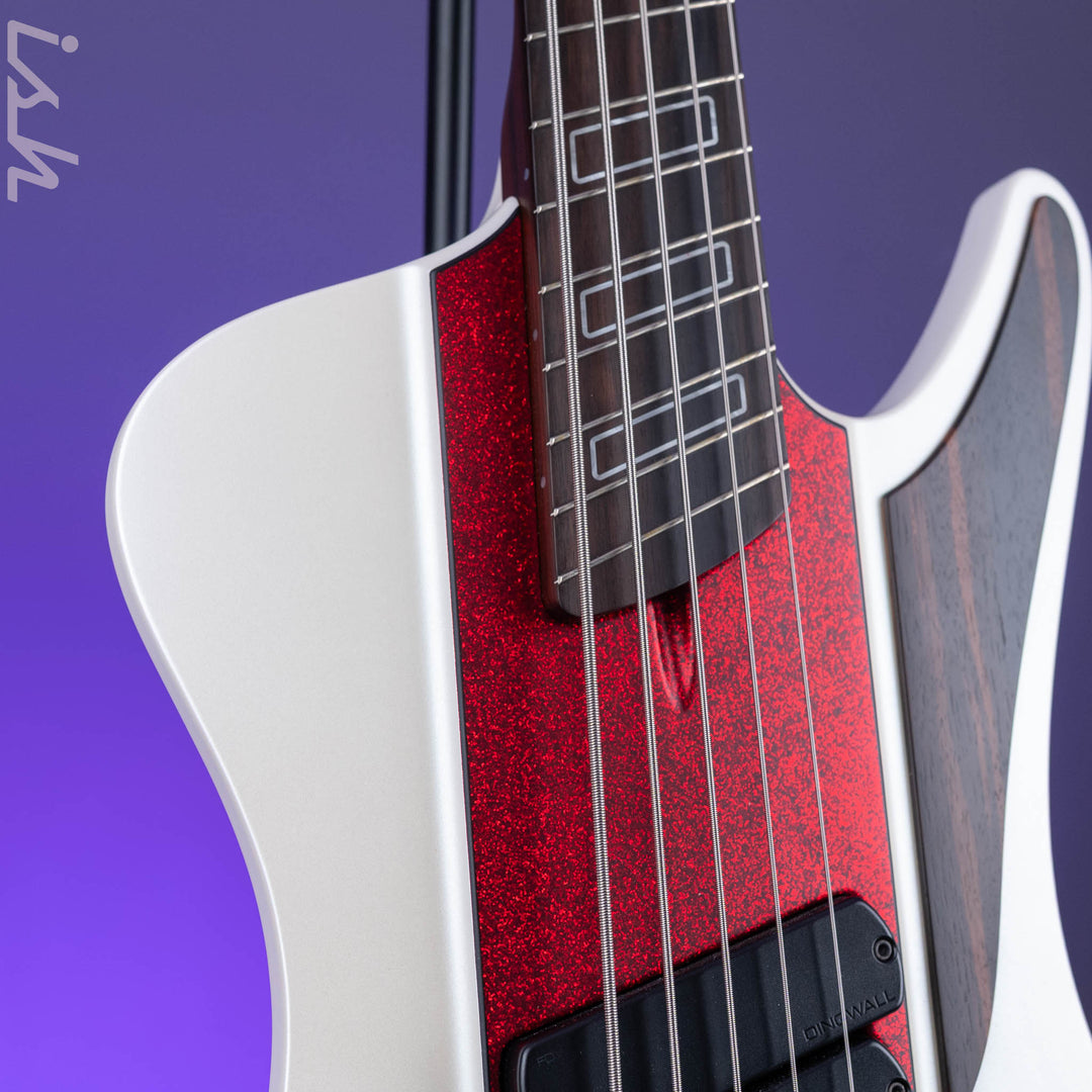 2022 Dingwall D-Roc Custom NAMM Ducati White