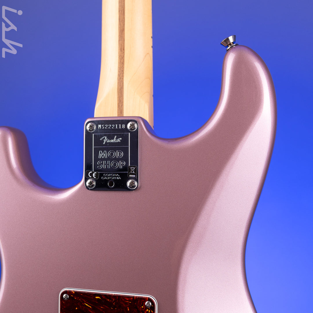 2023 Fender Mod Shop Stratocaster Burgundy Mist Metallic