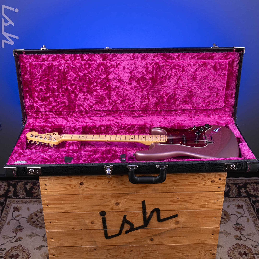 2023 Fender Mod Shop Stratocaster Burgundy Mist Metallic