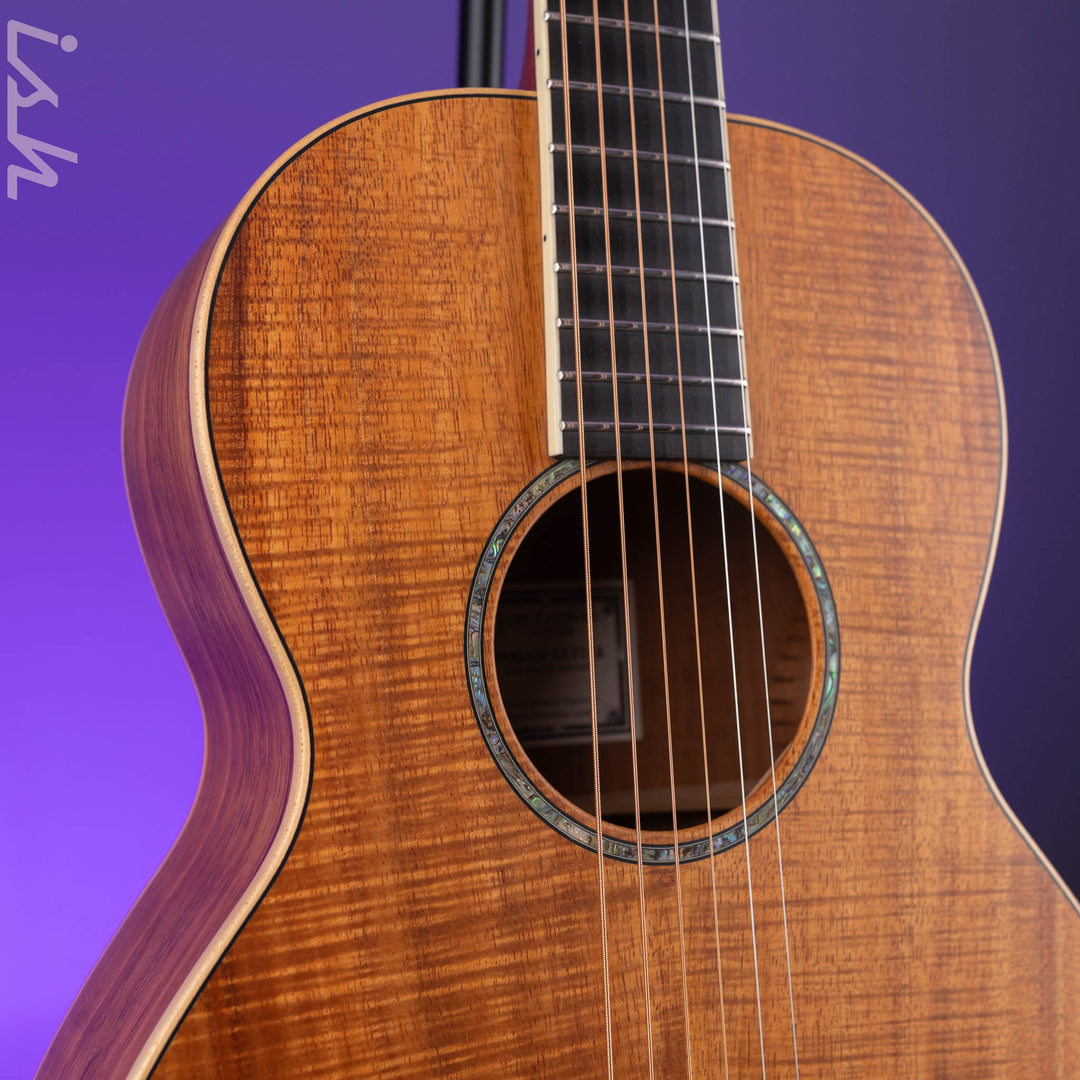 2003 Larrivee P-03K Koa Parlor Acoustic Guitar
