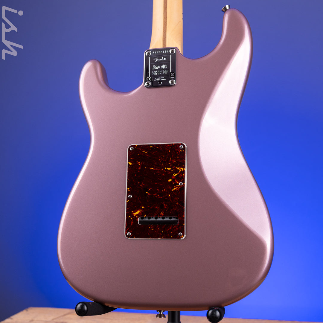2023 Fender Mod Shop Stratocaster Burgundy Mist Metallic