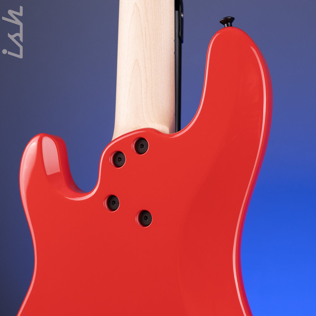Dingwall Custom Shop Super P 5-String Bass Fiesta Red