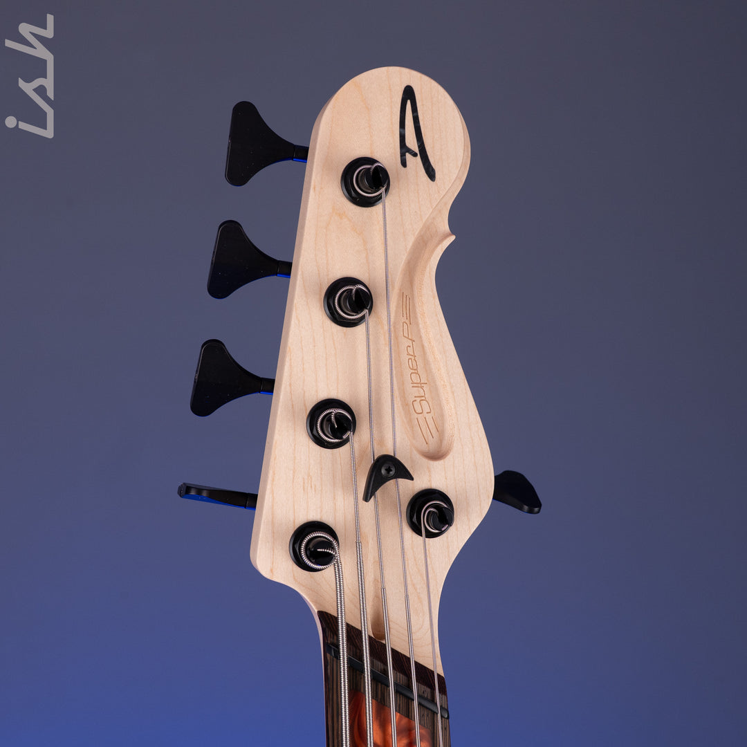 Dingwall Custom Shop Super P 5-String Bass Fiesta Red