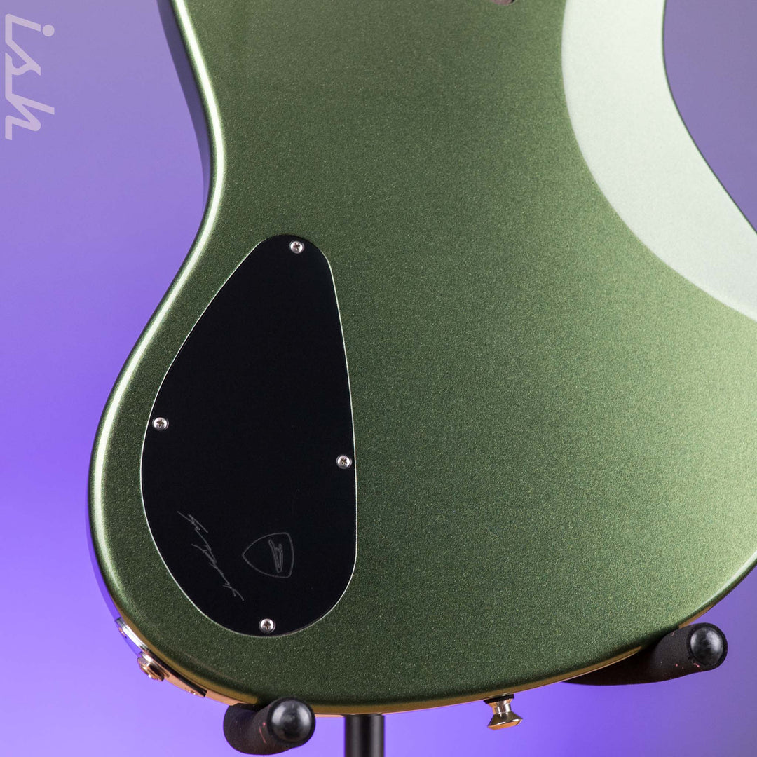 Dingwall Super J 5-string Fretless Metallic Green