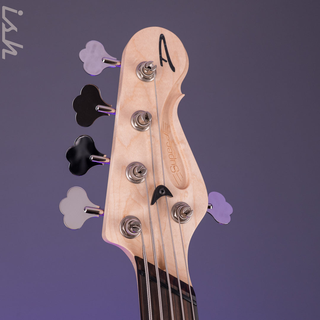 Dingwall Super J 5-string Fretless Metallic Green