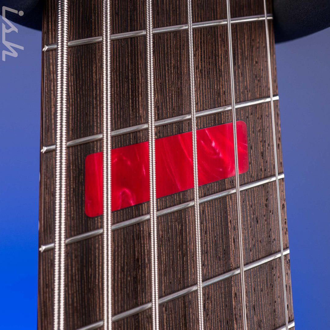 Dingwall Z3 6-String Bass Maple Burl Dark Purple to Red Reverseburst
