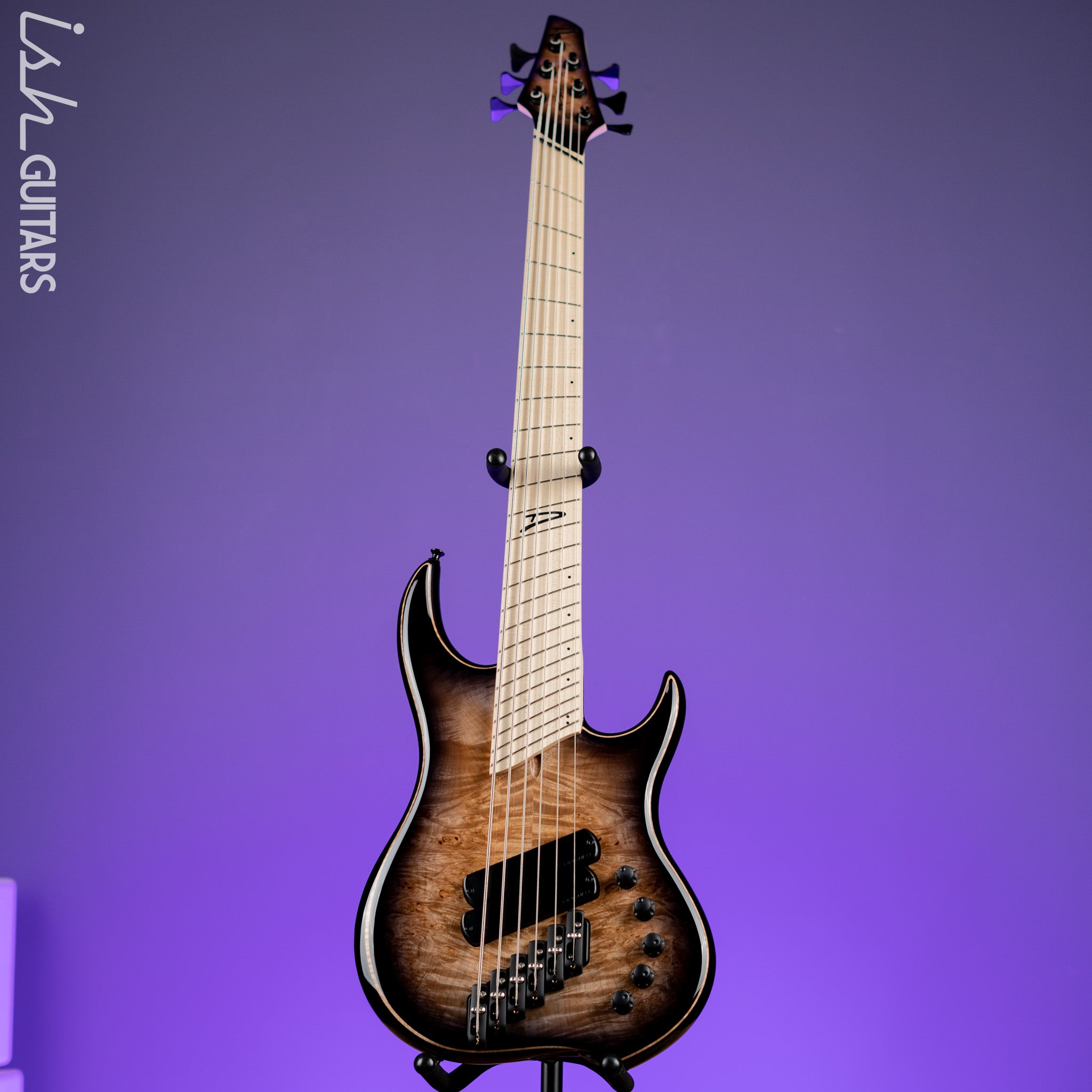 Dingwall Z2 6-String Bass Natural Edgeburst – Ish Guitars