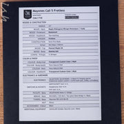 Mayones Cali 5 Fretless Mini Bass Flamed Maple