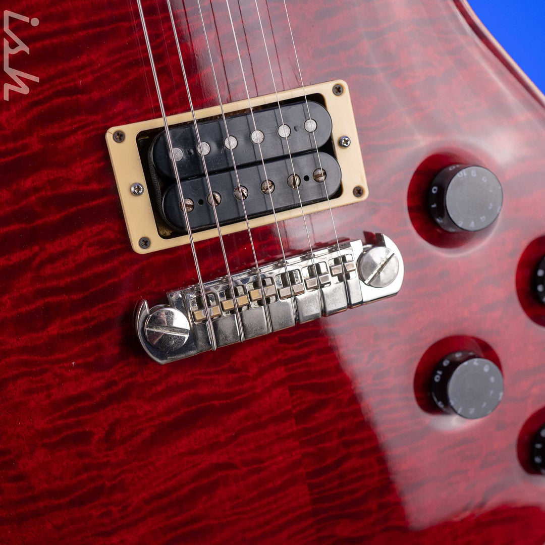 2007 PRS SC250 Electric Guitar Black Cherry