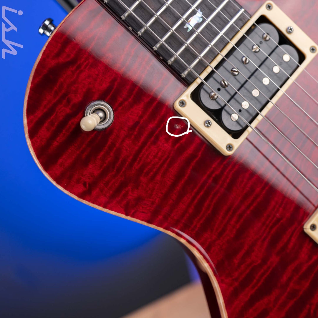 2007 PRS SC250 Electric Guitar Black Cherry