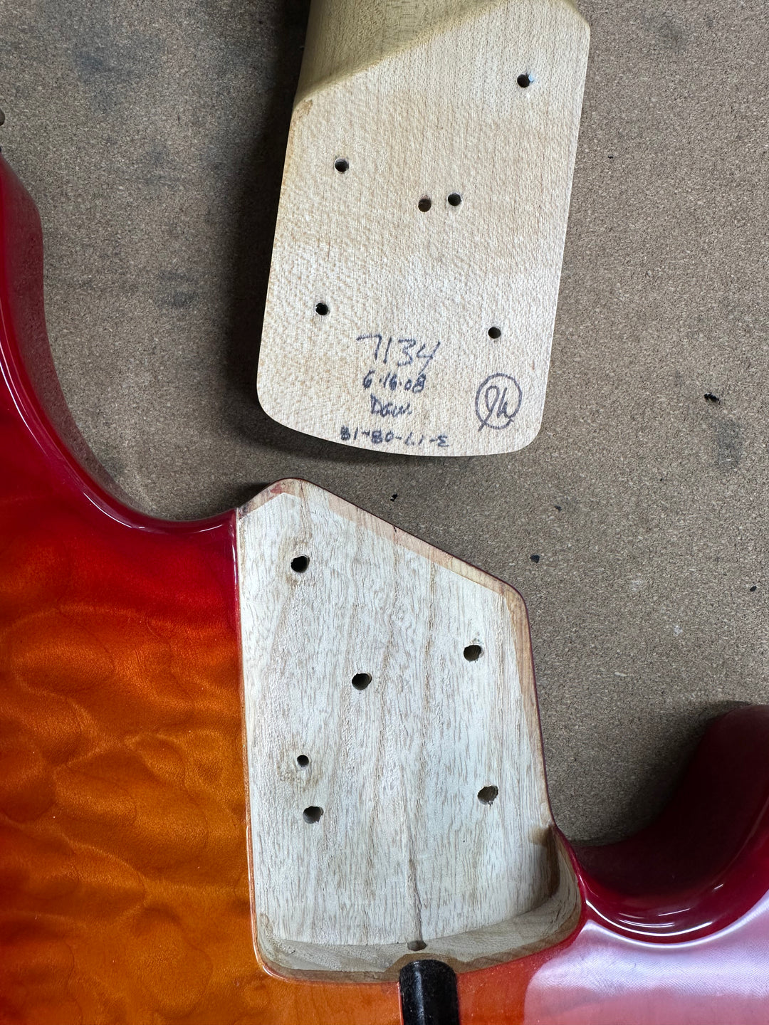 2008 Lakland 55-94 Cherry Sunburst