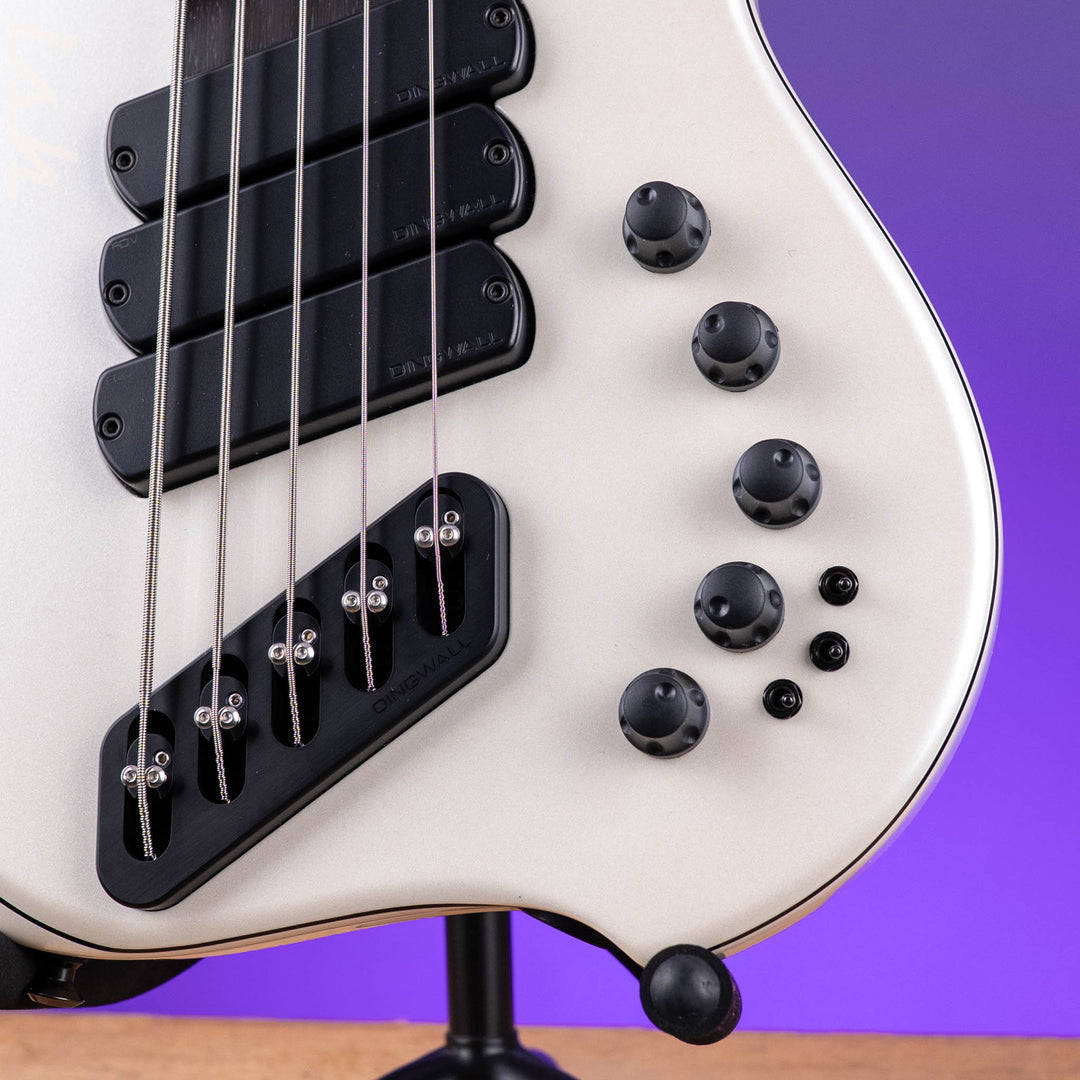 Dingwall Afterburner I 5-String Bass Ducati Pearl White