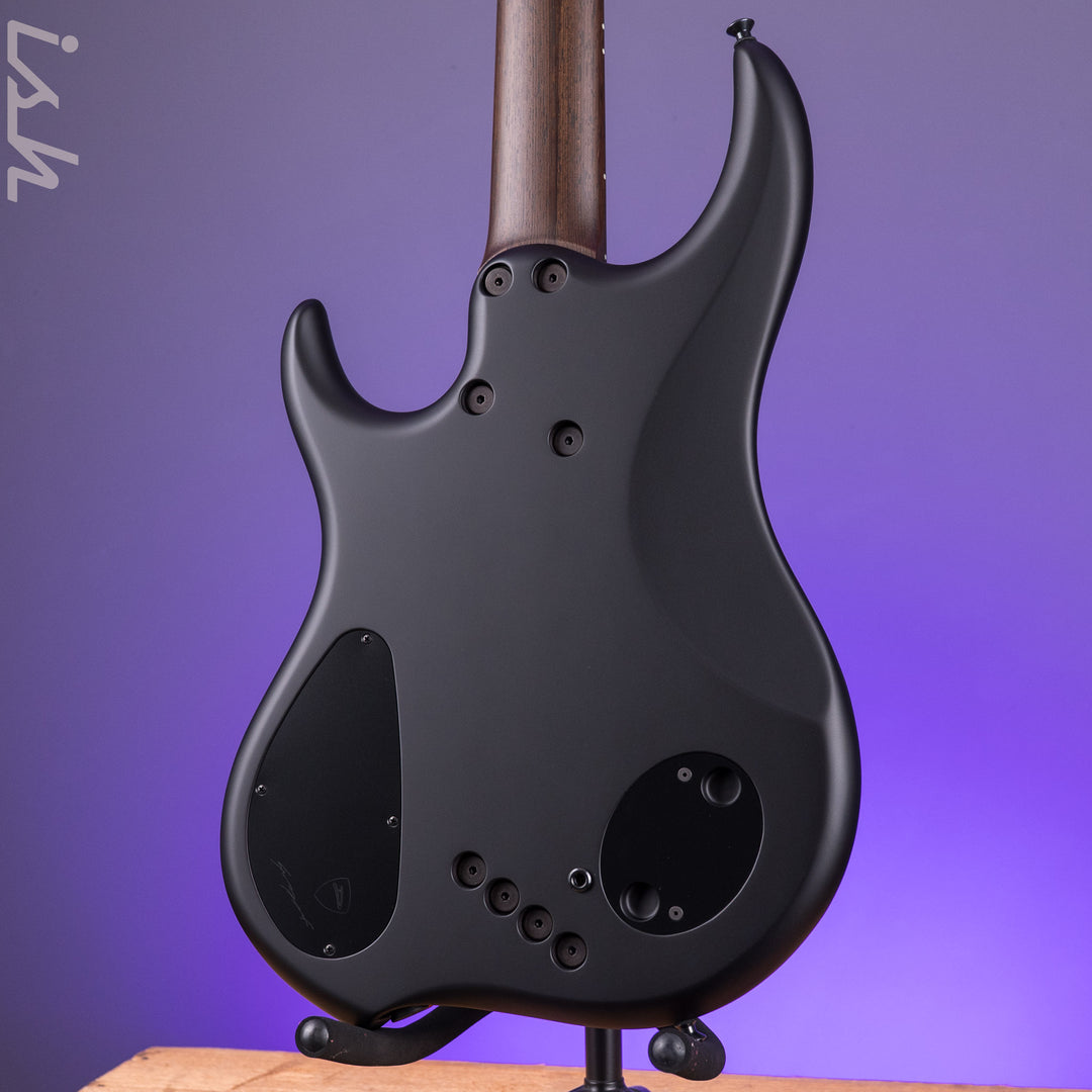 Dingwall Z Series 5-String Bass Figured Maple Burl Charcoal to Turquoise Reverseburst