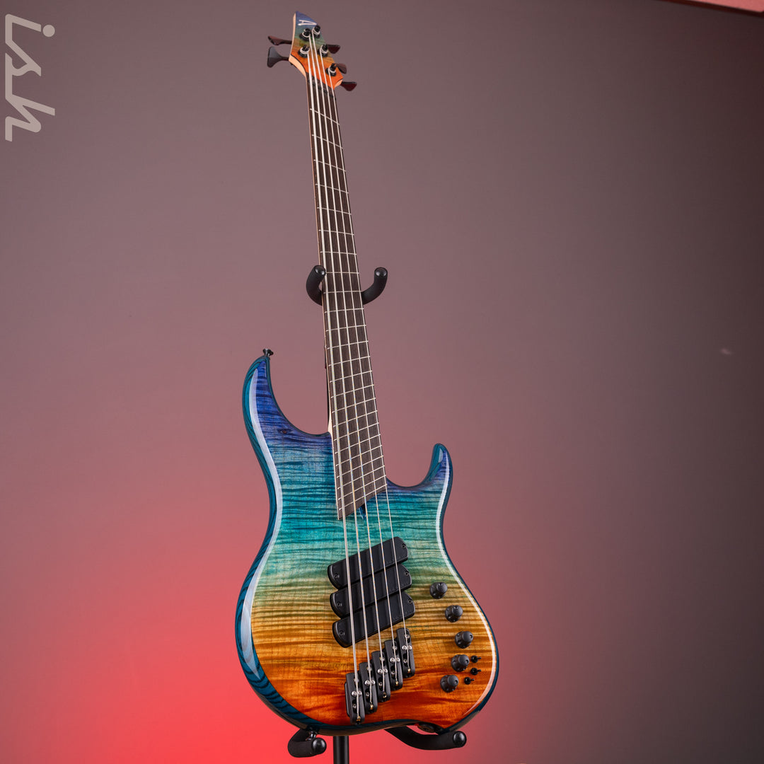 Dingwall Z3 5-String Bass Indigo to Orange Fade