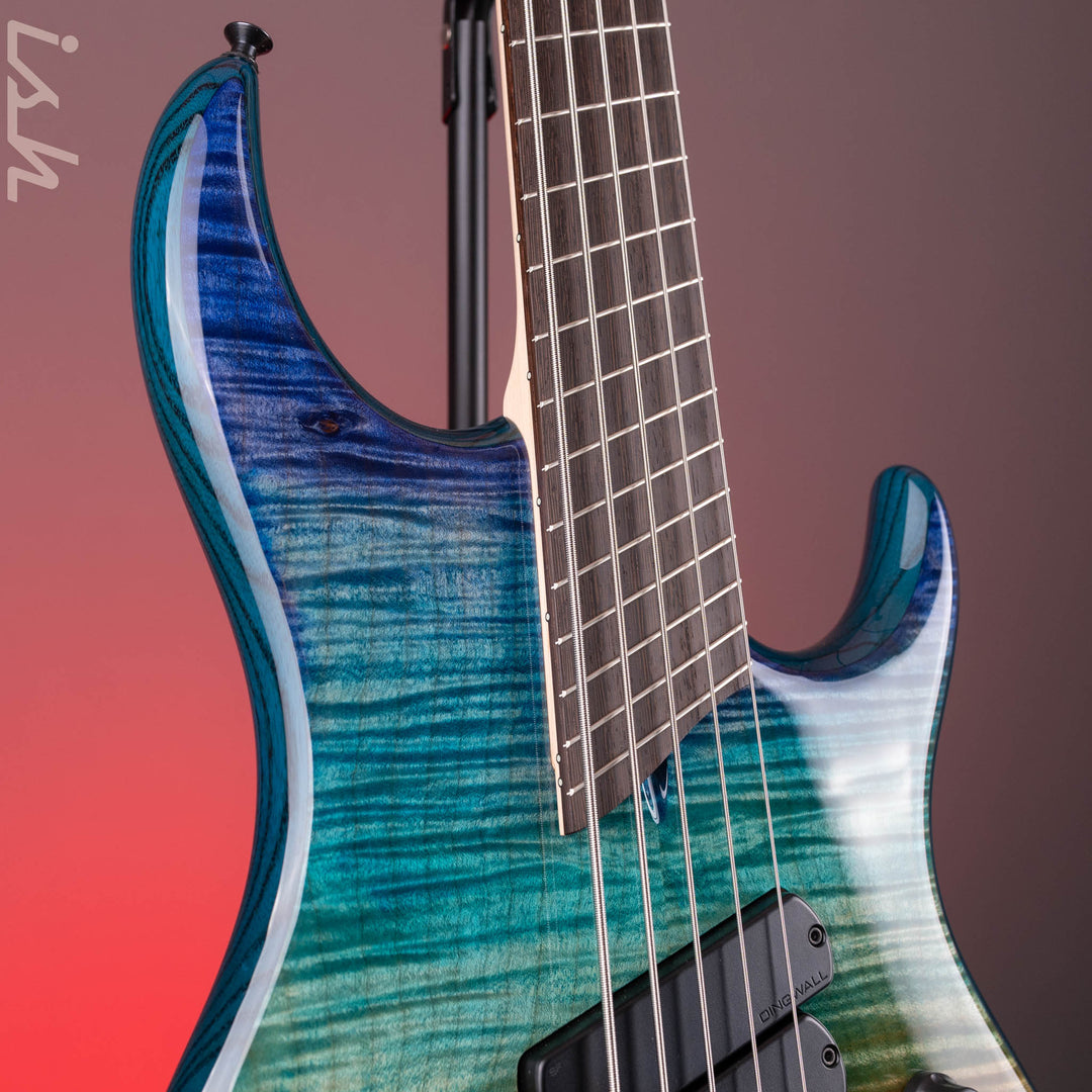 Dingwall Z3 5-String Bass Indigo to Orange Fade