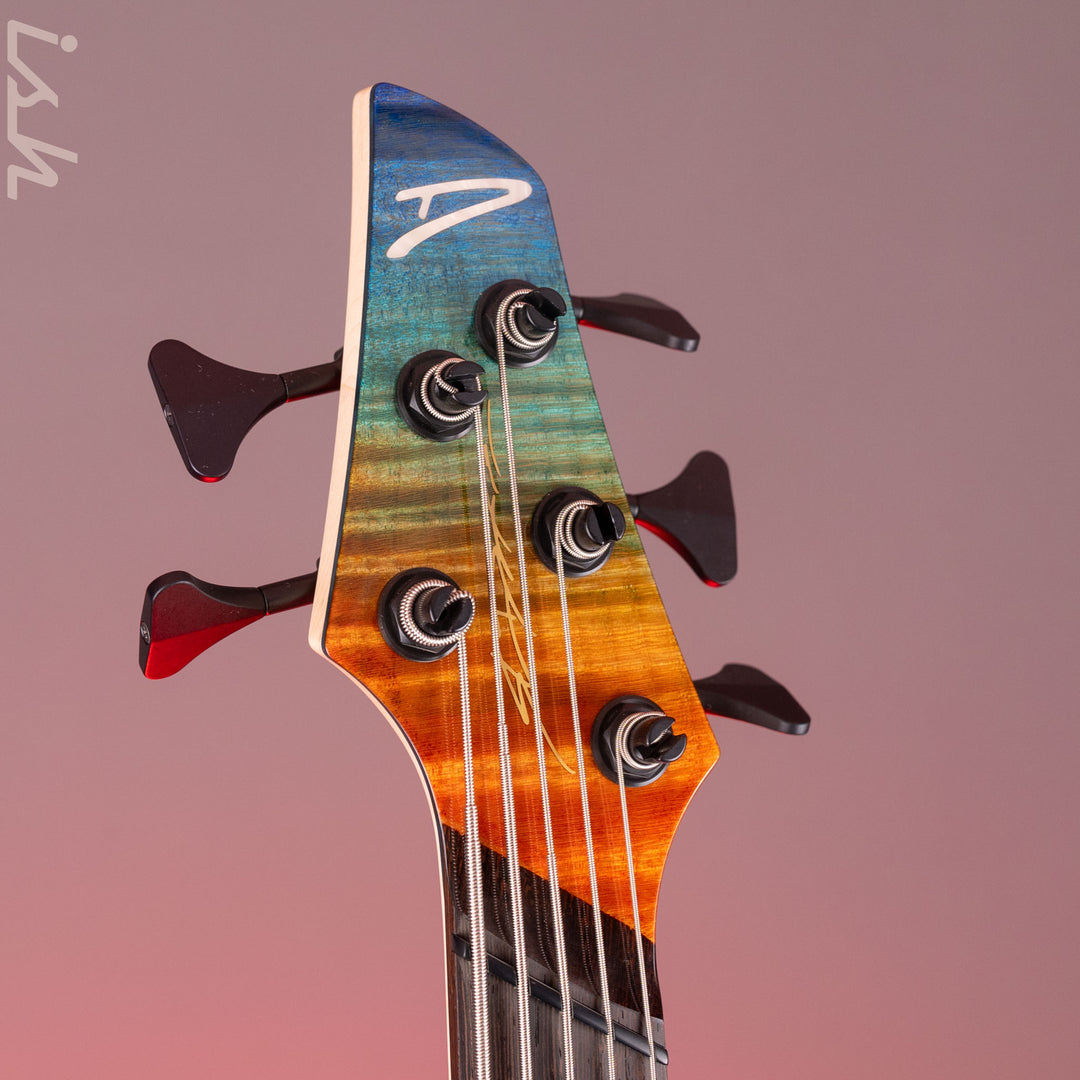Dingwall Z3 5-String Bass Indigo to Orange Fade