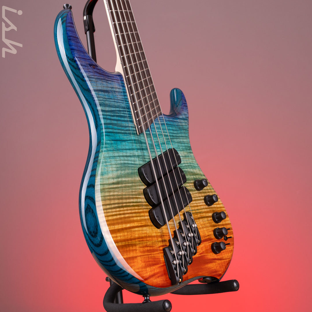 Dingwall Z3 5-String Bass Indigo to Orange Fade