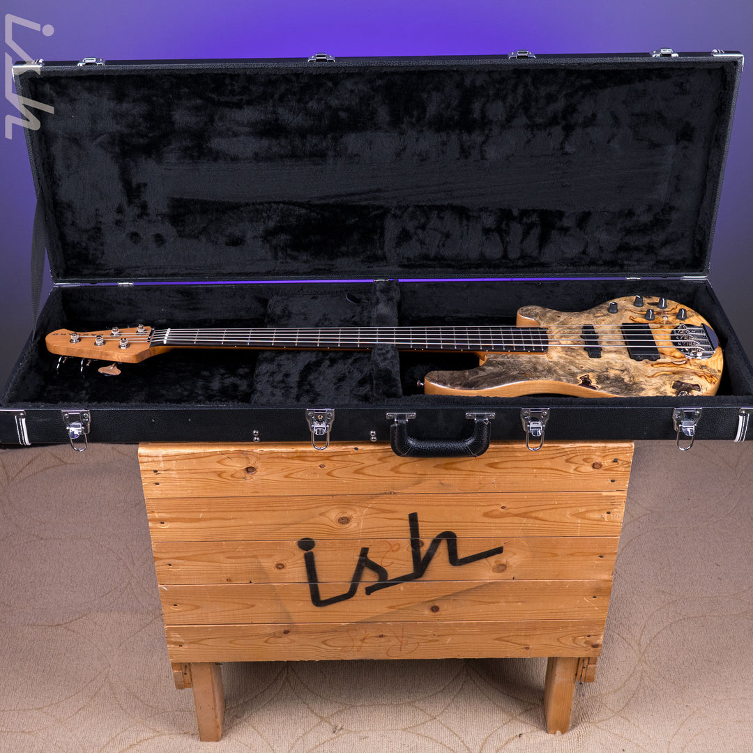 2020-2021 Lakland 55-94 Deluxe 5-String burl maple