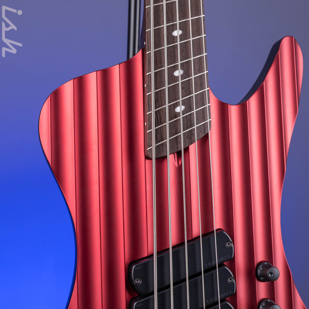 Dingwall Rob van der Loo Signature D-Roc Custom 5-String Bass Matte Candy Pearl Wild Cherry