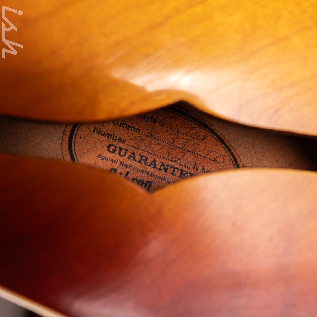 1969 Gibson 335 TD Sunburst