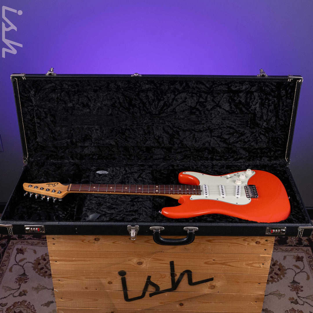 2008 Suhr Classic S SSS Scott Henderson Spec Fiesta/Dakota Mix Red