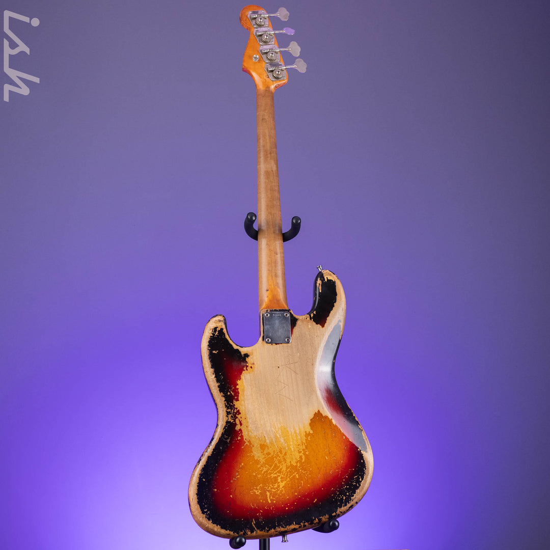 1962 Fender Jazz Bass Sunburst Pre-CBS – Ish Guitars