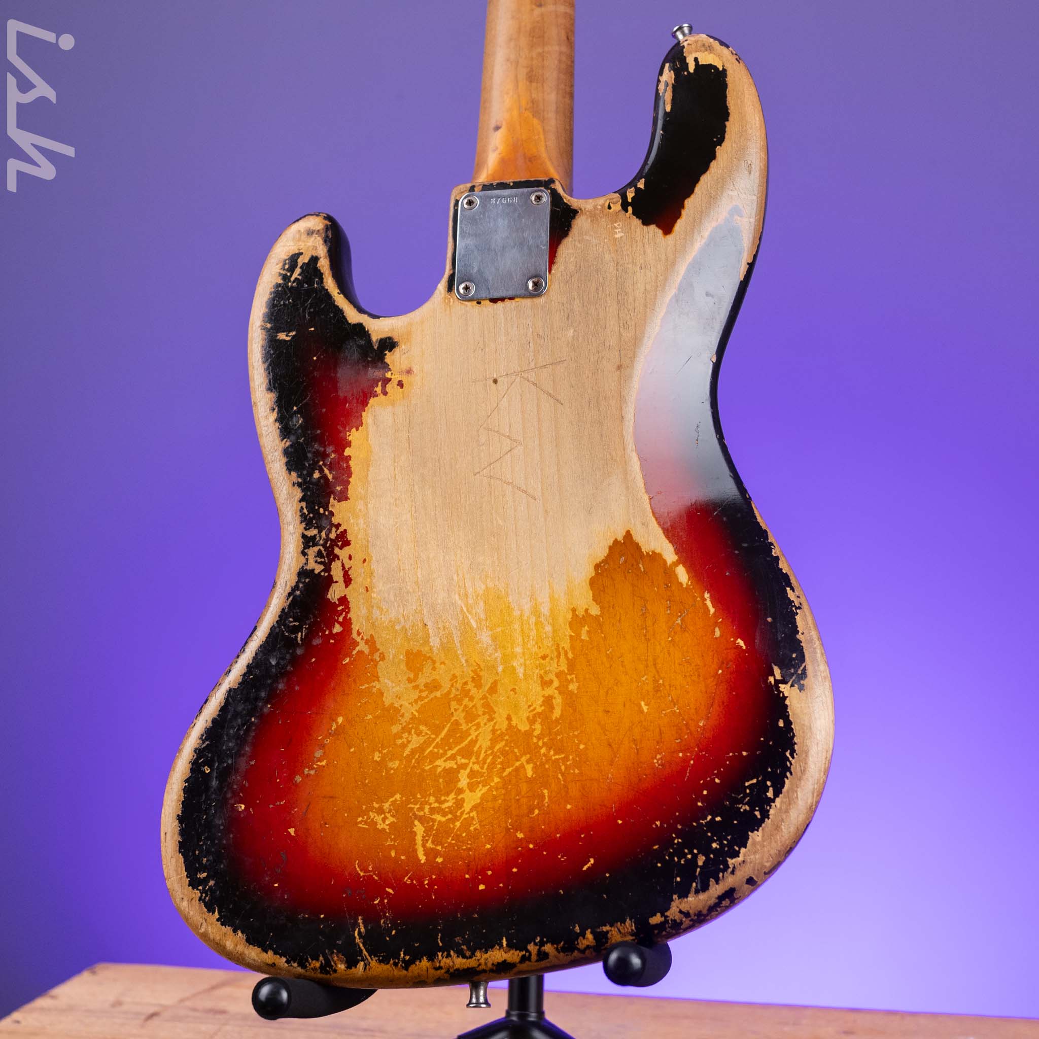 1962 Fender Jazz Bass Sunburst Pre-CBS – Ish Guitars