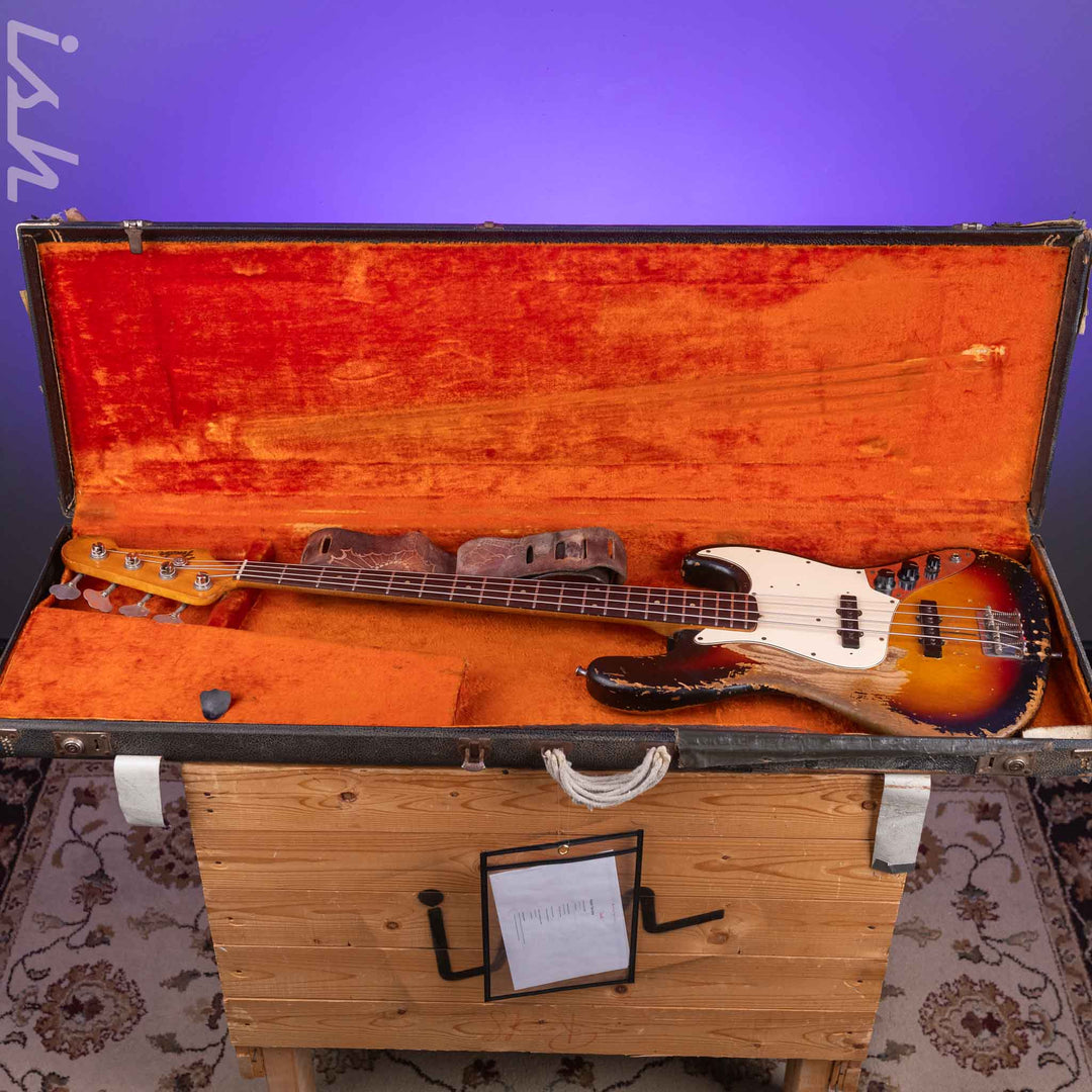 1962 Fender Jazz Bass Sunburst Pre-CBS
