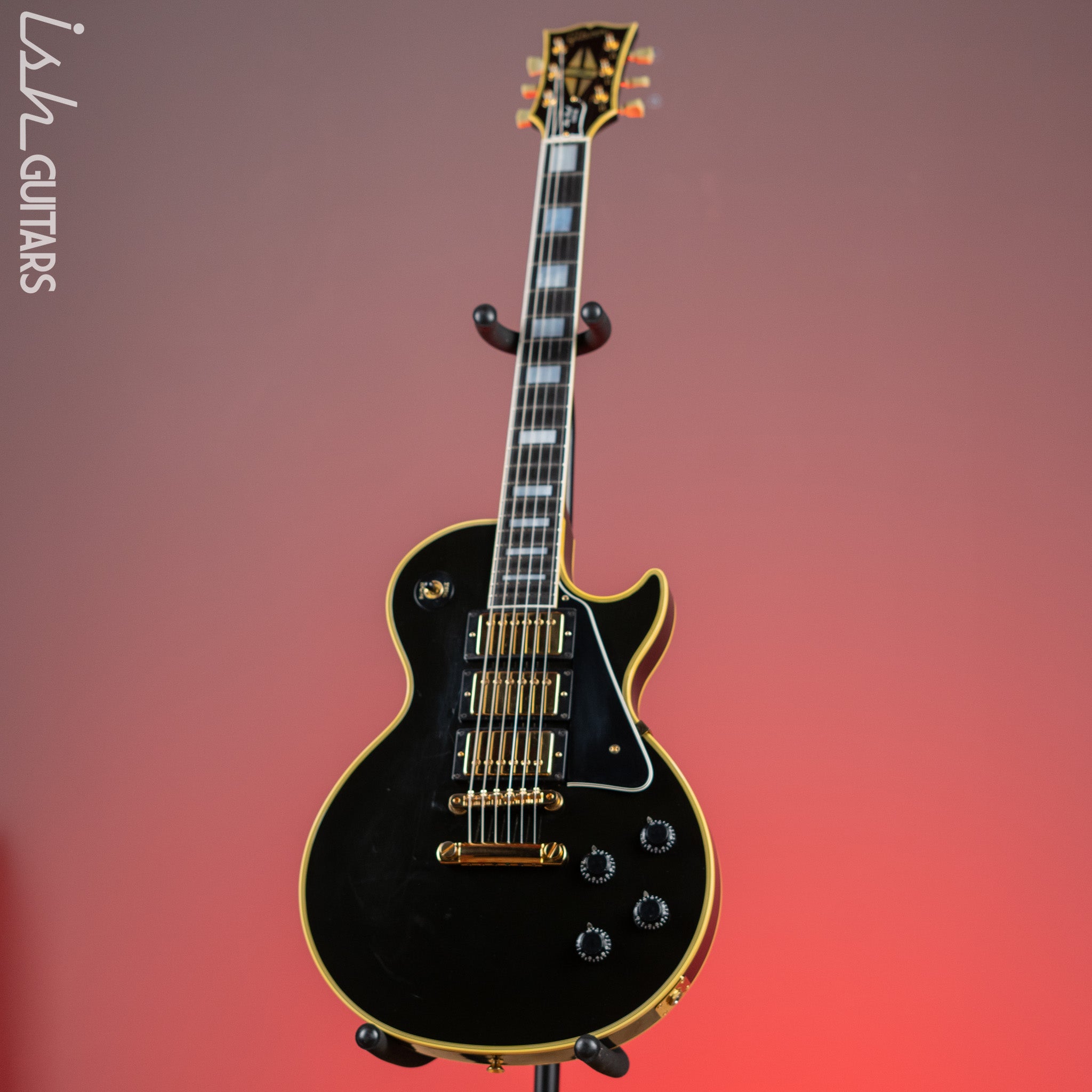 1989 Gibson Les Paul Custom 35th Anniversary Black – Ish Guitars