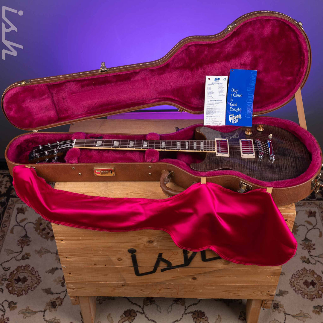 1998 Gibson Les Paul Standard Double Cut Black Pepper