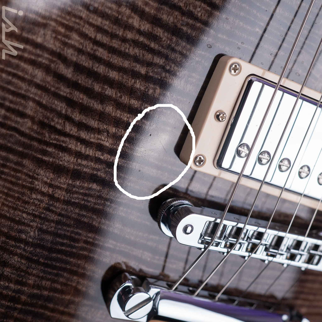 1998 Gibson Les Paul Standard Double Cut Black Pepper
