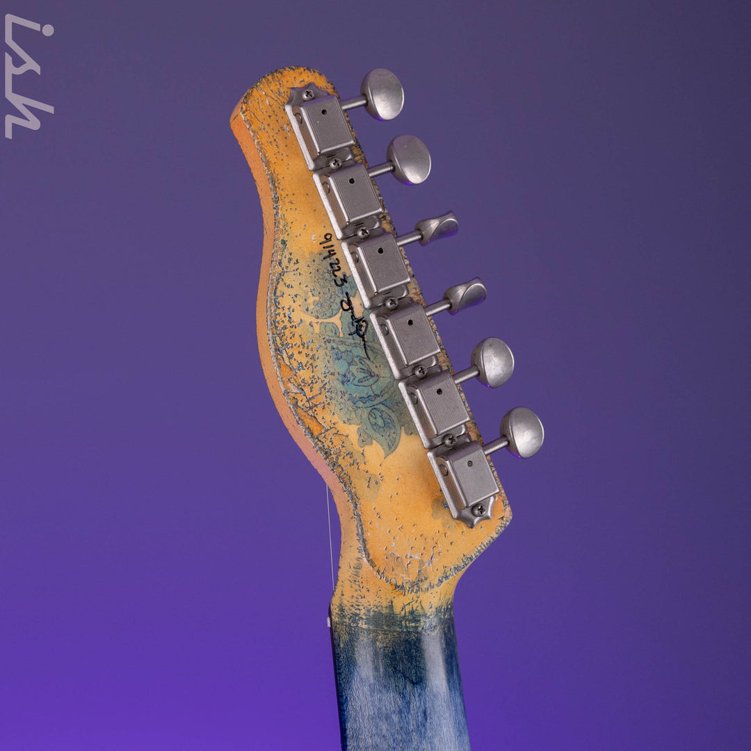 2022 Palir Titan Yellow w/ Faded Blue Paisley