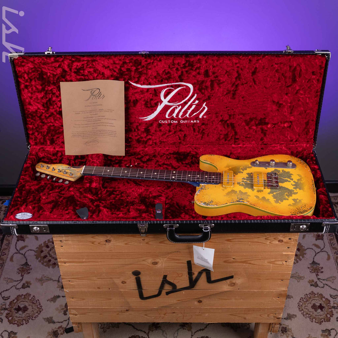 2022 Palir Titan Yellow w/ Faded Blue Paisley