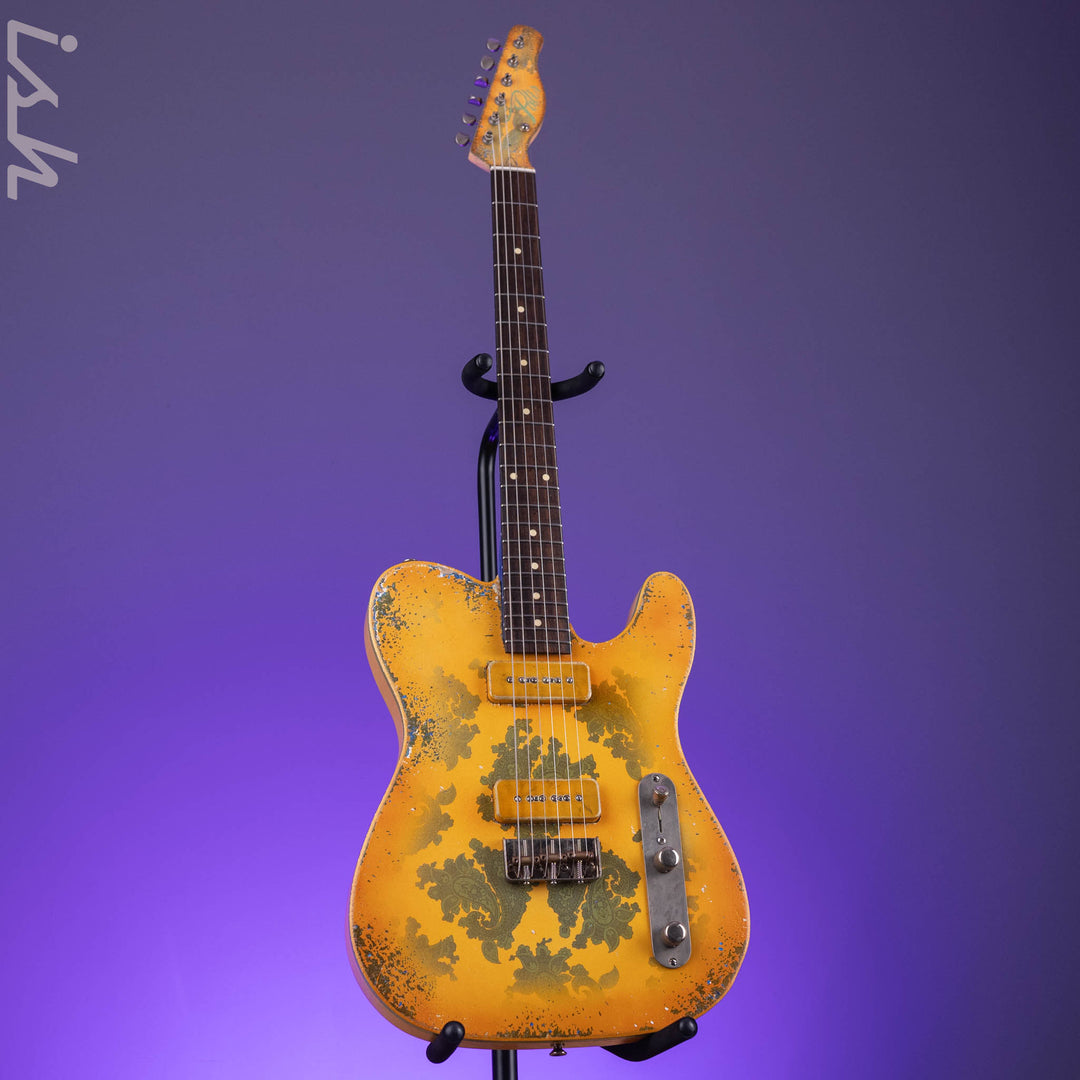 2022 Palir Titan Yellow w/ Faded Blue Paisley