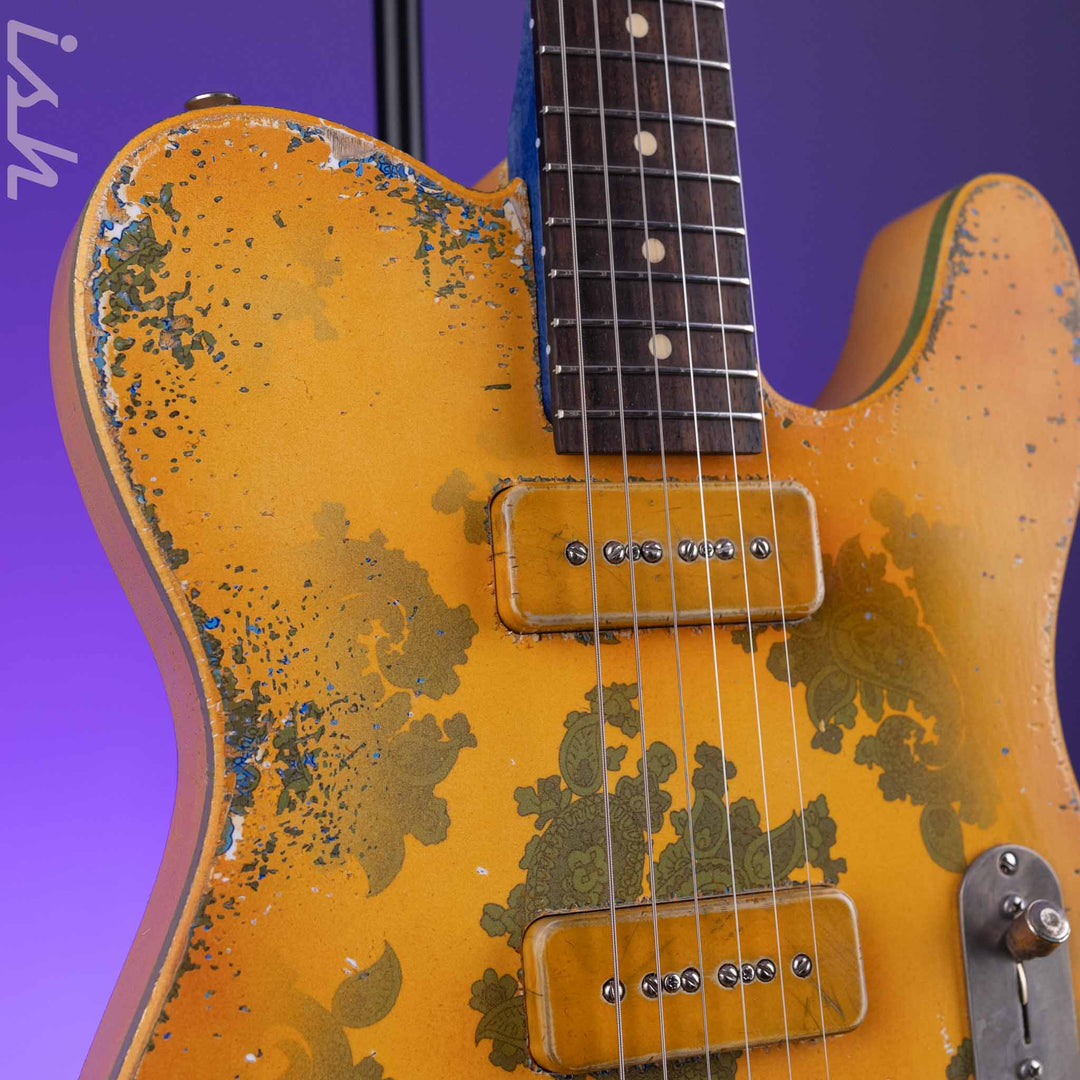 2022 Palir Titan Yellow w/ Faded Blue Paisley