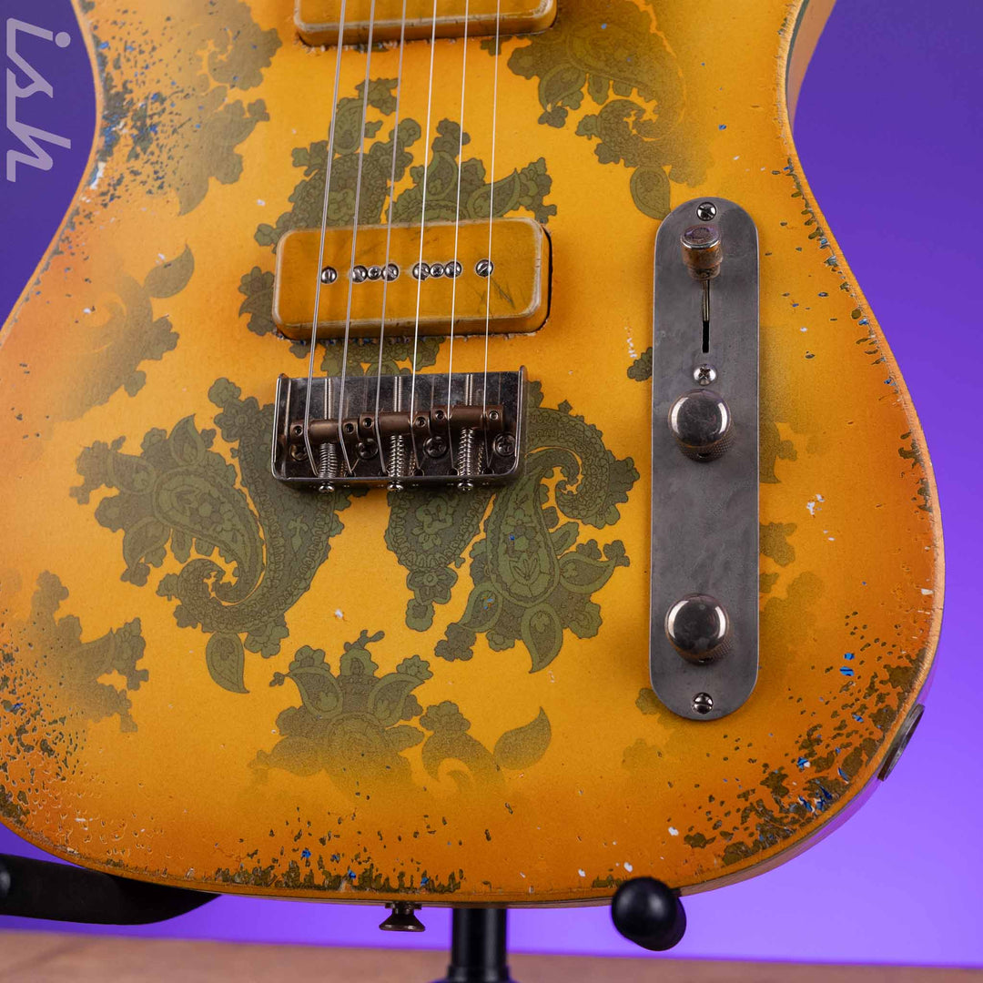 2022 Palir Titan Yellow w/ Faded Blue Paisley