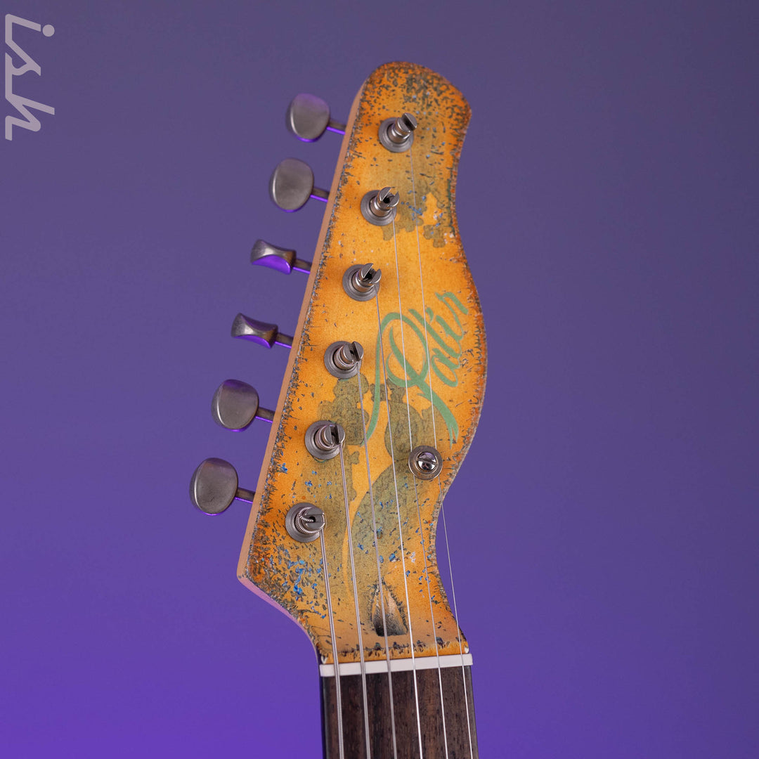 2022 Palir Titan Yellow w/ Faded Blue Paisley