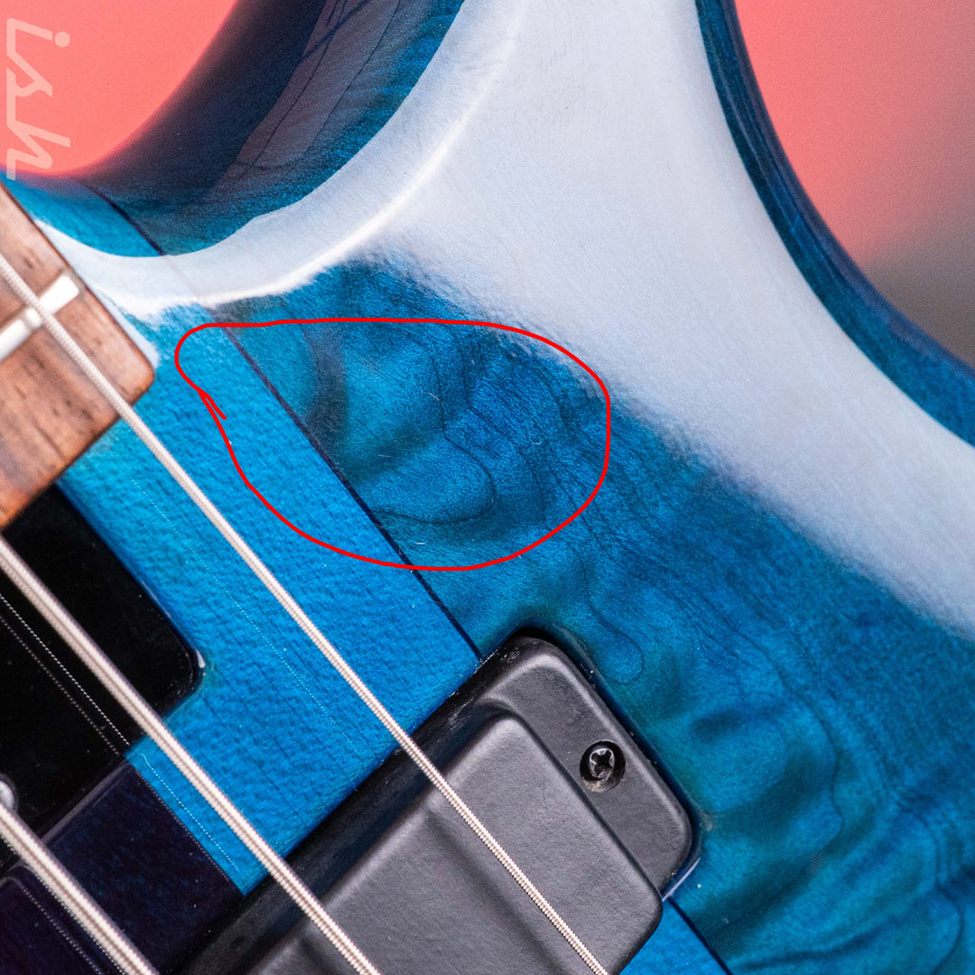 1980s Tobias Guitars Pre-Gibson Basic 5 Blue 