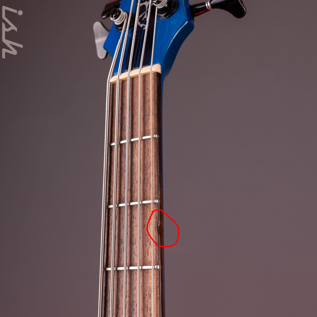1980s Tobias Guitars Pre-Gibson Basic 5 Blue 
