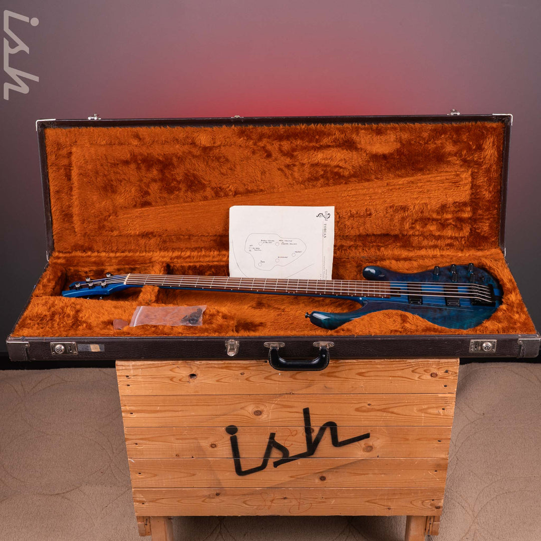1980s Tobias Guitars Pre-Gibson Basic 5 Blue 