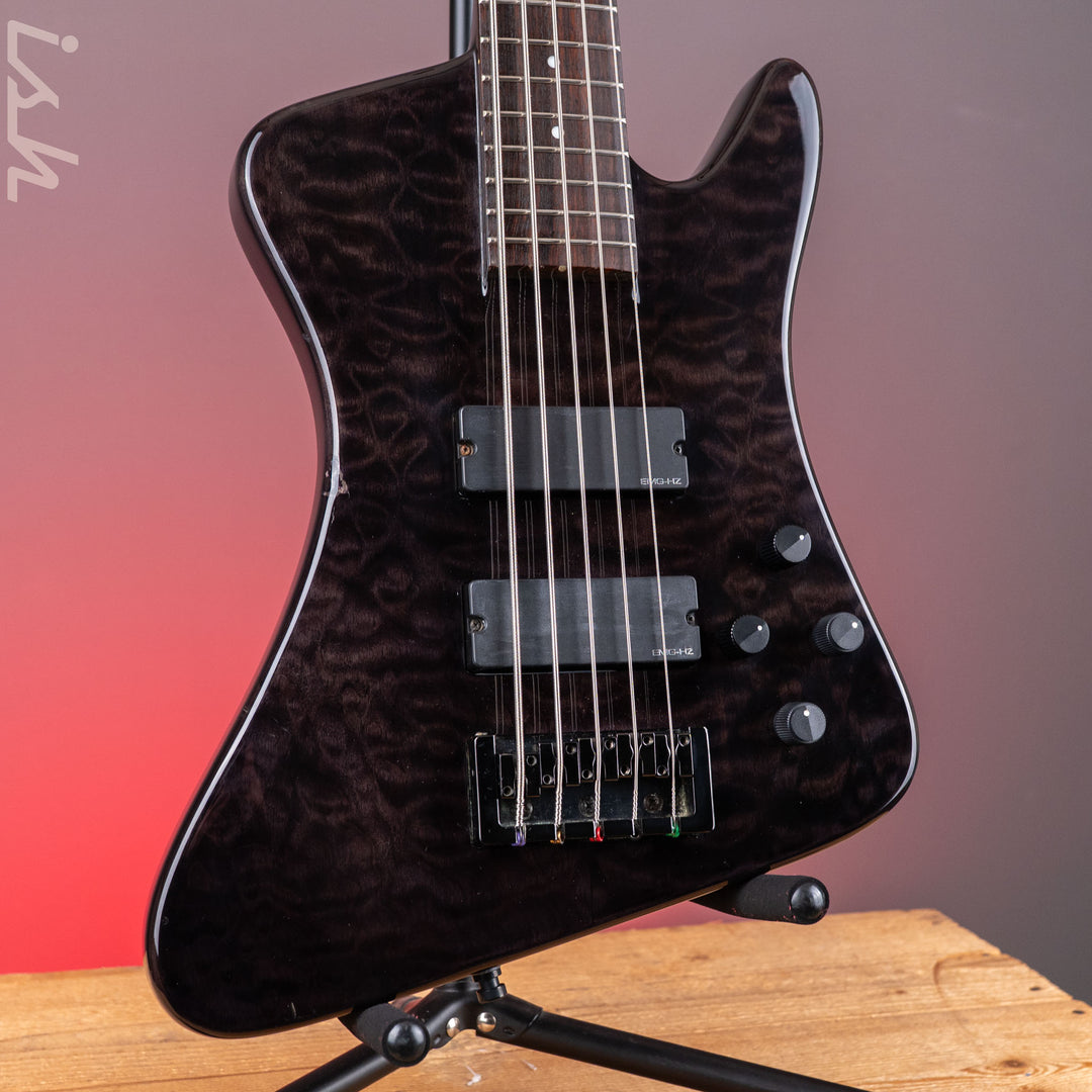 2000s Spector Rex Brown Signature 5 String Trans Black
