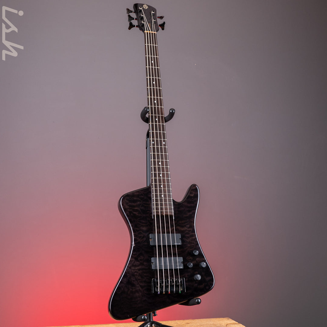 2000s Spector Rex Brown Signature 5 String Trans Black