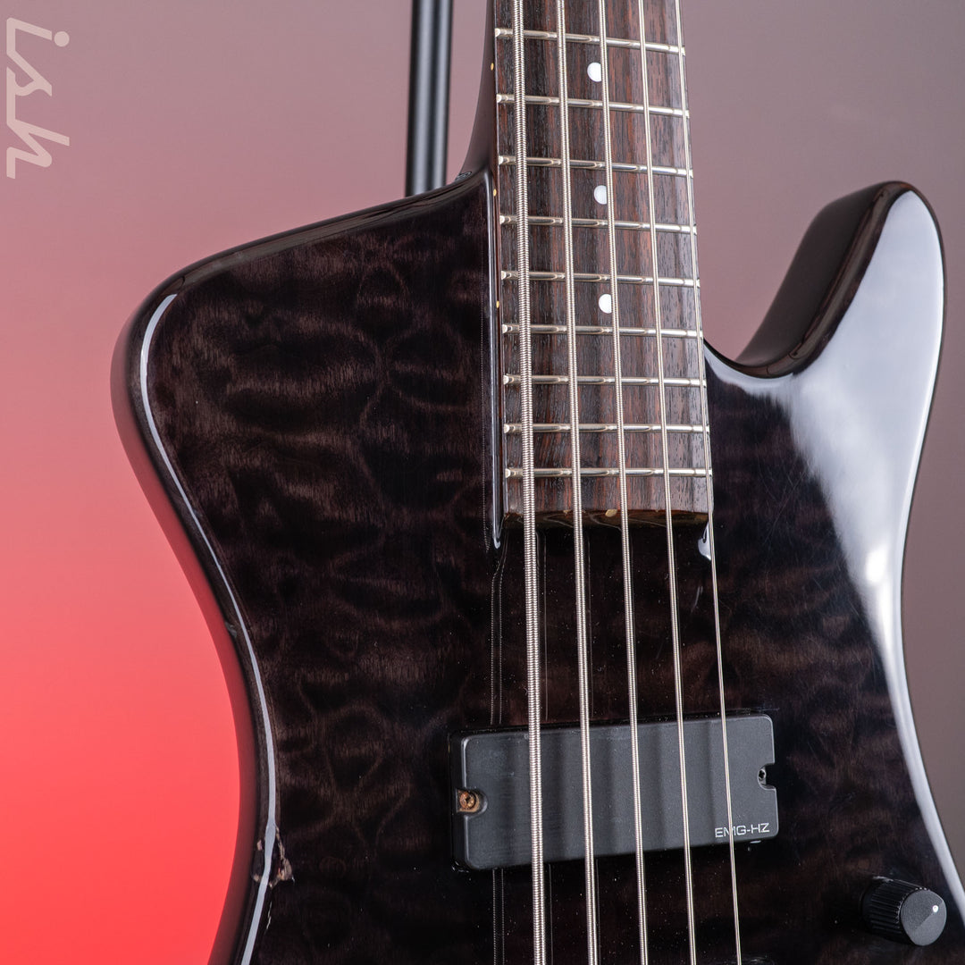 2000s Spector Rex Brown Signature 5 String Trans Black