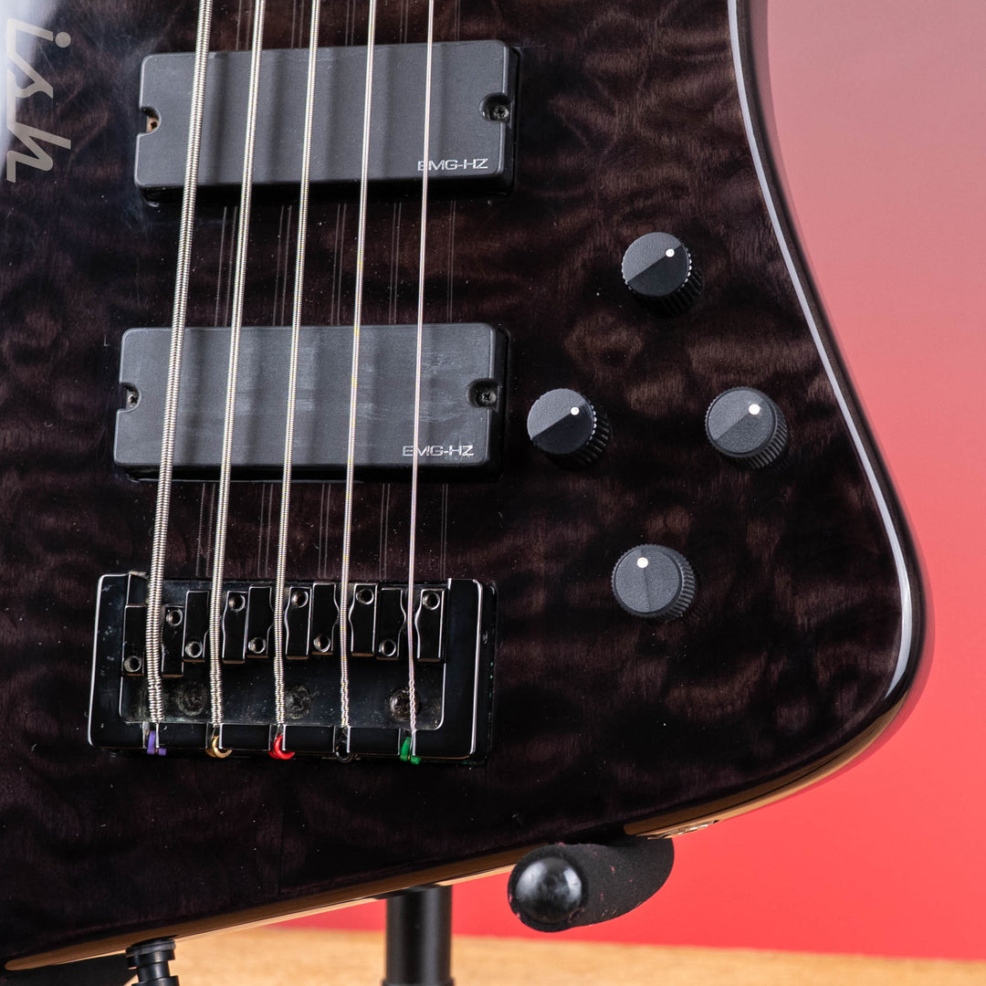 2000s Spector Rex Brown Signature 5 String Trans Black