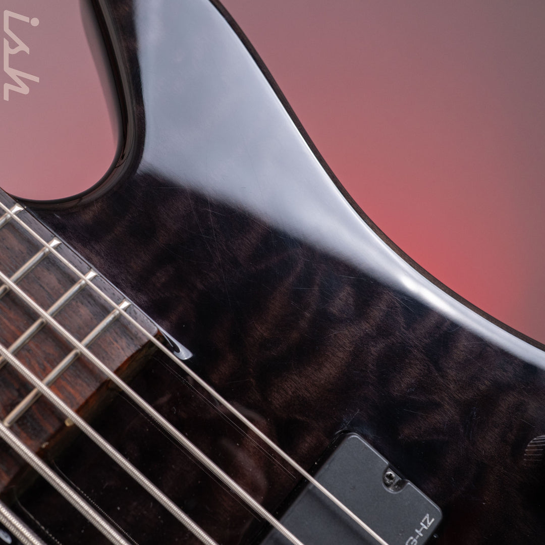 2000s Spector Rex Brown Signature 5 String Trans Black