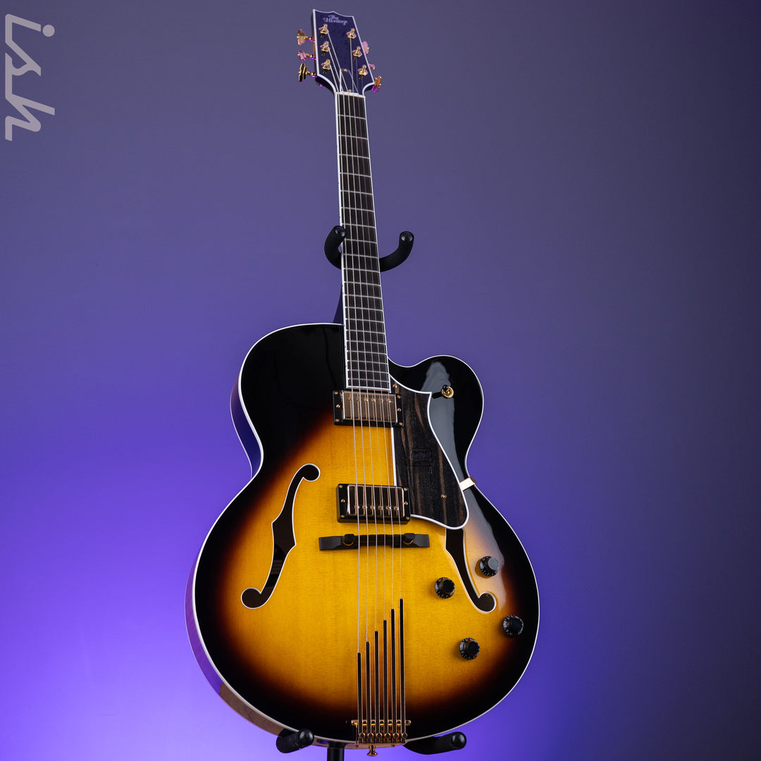 Heritage Standard Eagle Classic Hollow Body Original Sunburst Demo
