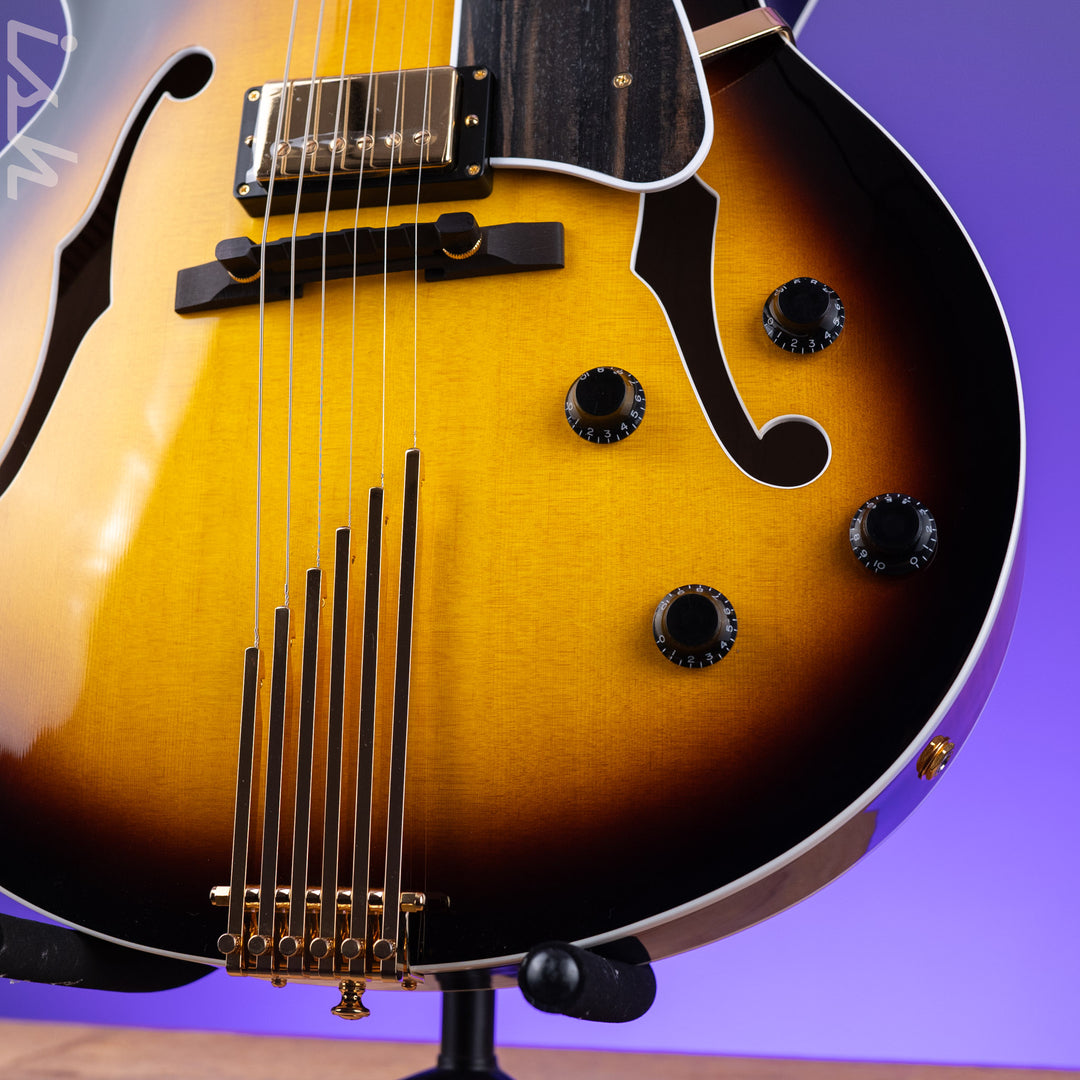 Heritage Standard Eagle Classic Hollow Body Original Sunburst Demo