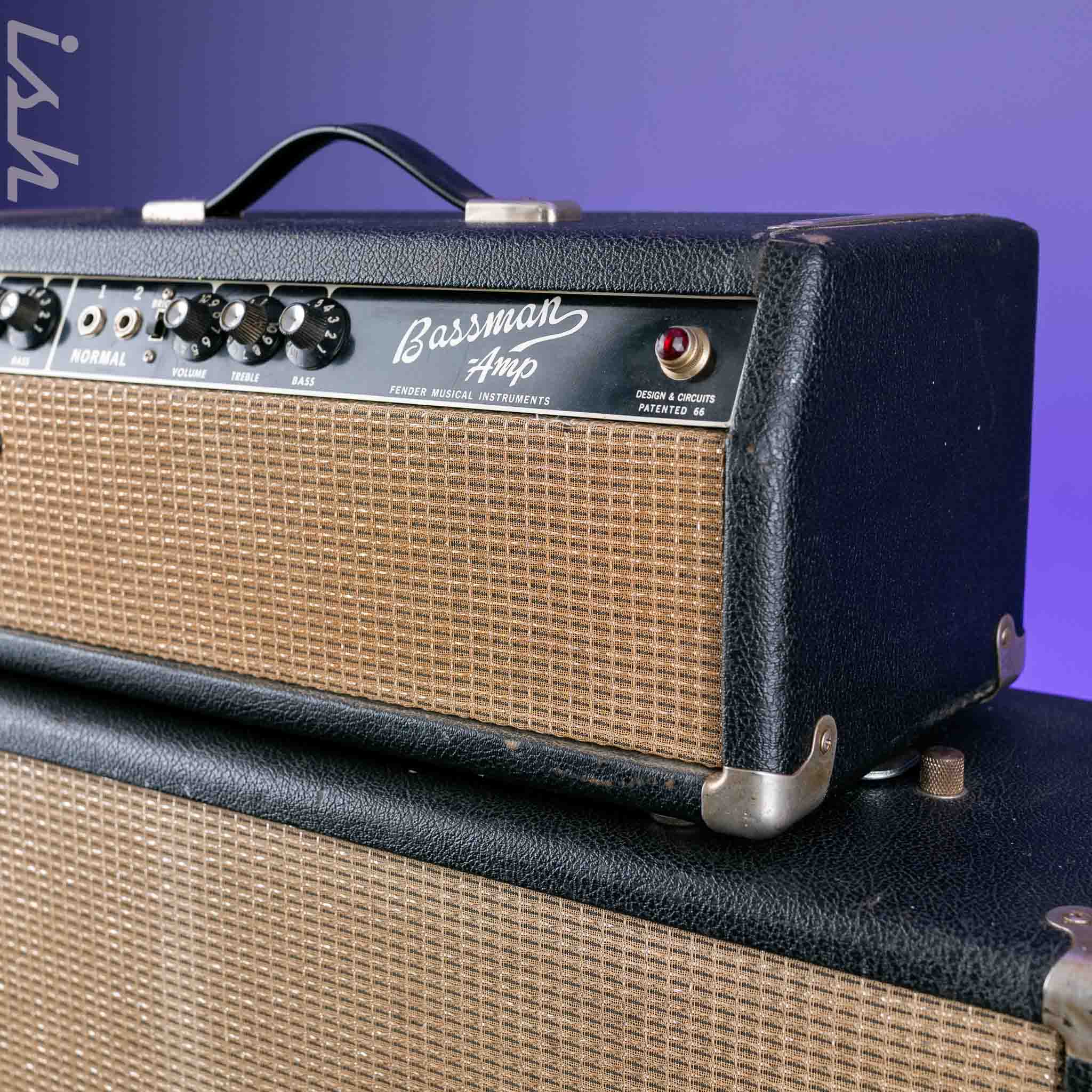 1965 Fender Bassman Head and Cabinet – Ish Guitars