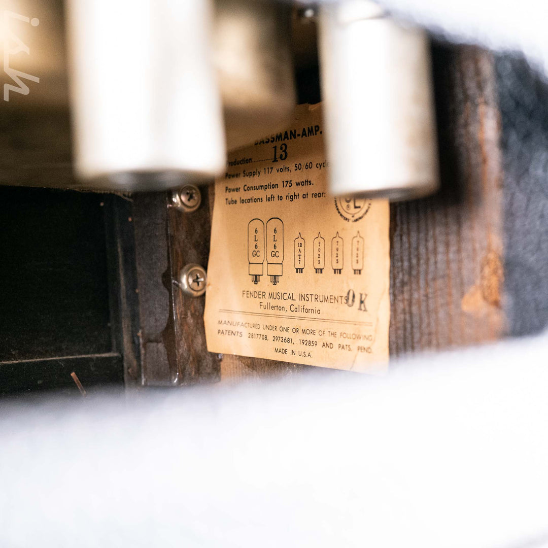 1965 Fender Bassman Head and Cabinet