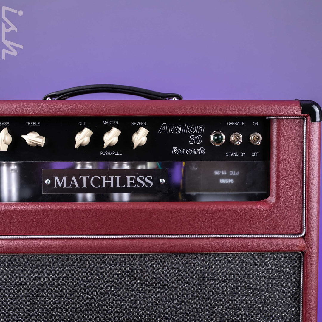 Matchless Avalon 30 Watt 112 Combo Reverb Custom Tolex Demo